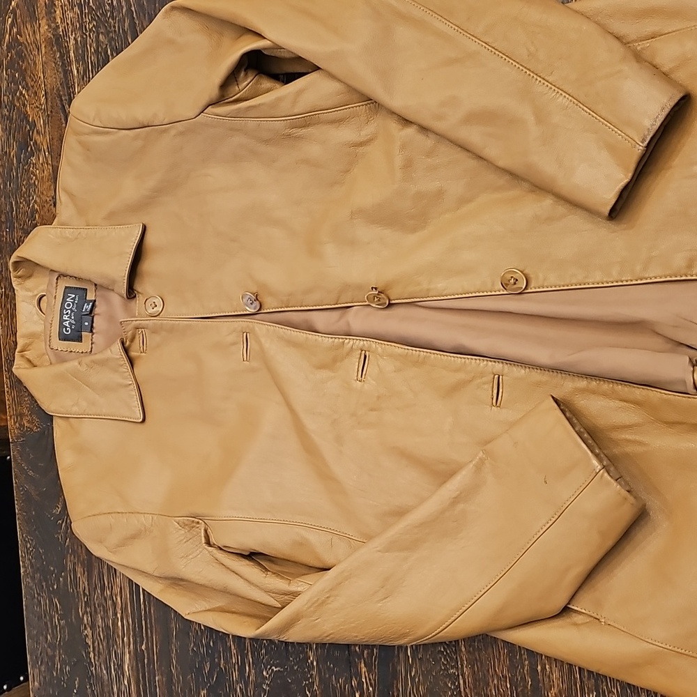 Genuine Leather Garson By Rem Garson Leather Jacket 8
